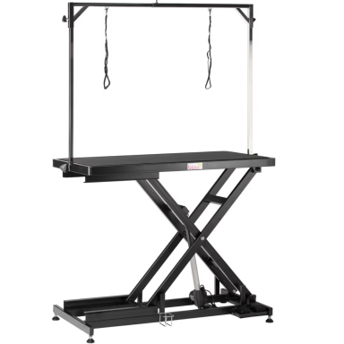 Elektrinis kirpimo stalas Blovi Callisto BLACK 125x65x25-95cm Elektrinis kirpimo stalas Blovi Callisto BLACK 125x65x25-95cm