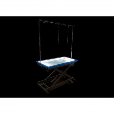 Elektrinis Groom-X Lowline Illuminated - šviečiantis kirpimo stalas. 110x60x32-102cm 3