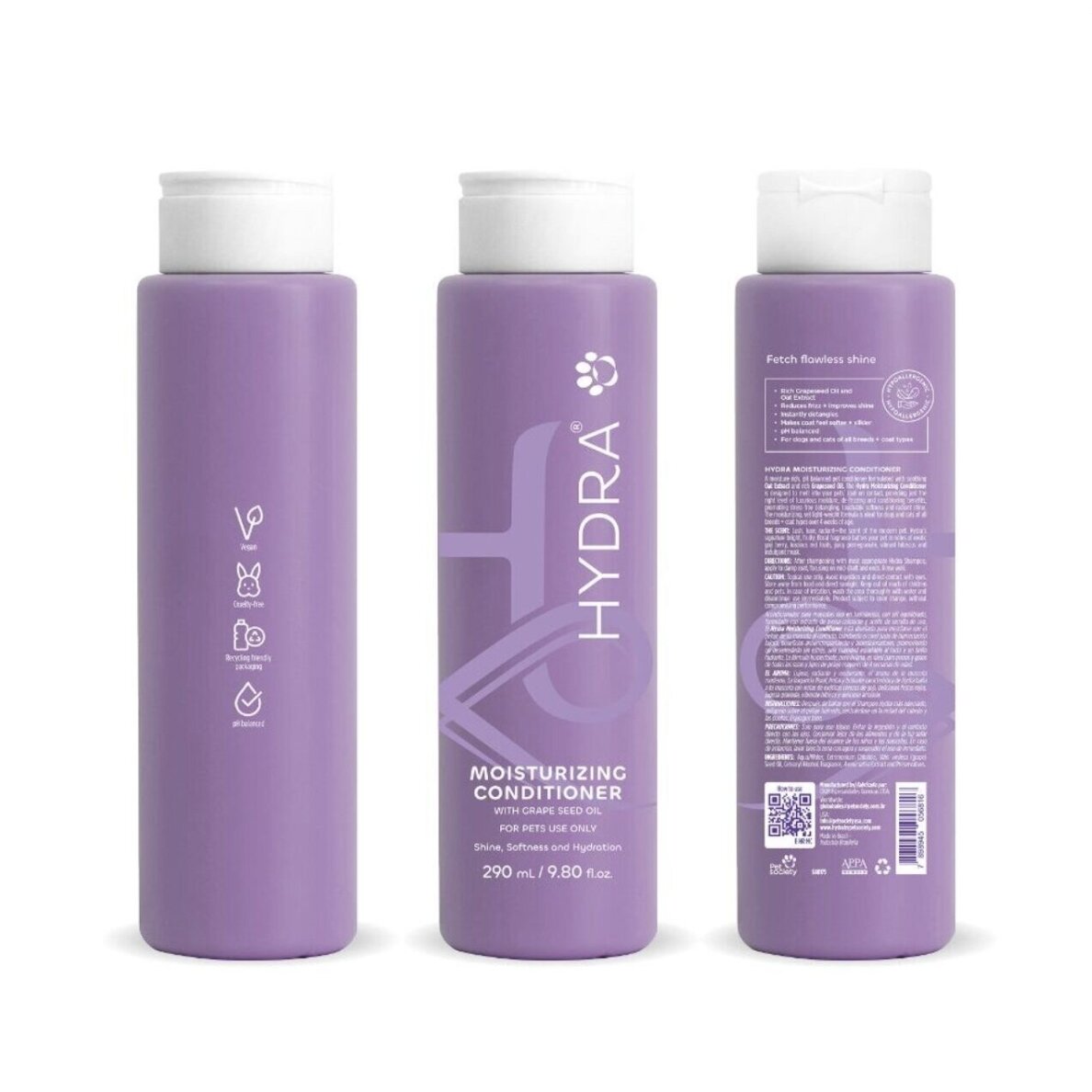 Hydra Retail Moisturizing kondicionierius, 290ml 1