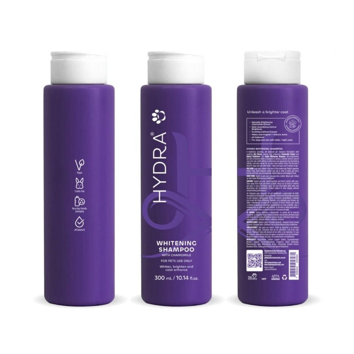Hydra Retail Whitening šampūnas, 300ml 1 Hydra Retail Whitening šampūnas, 300ml 1