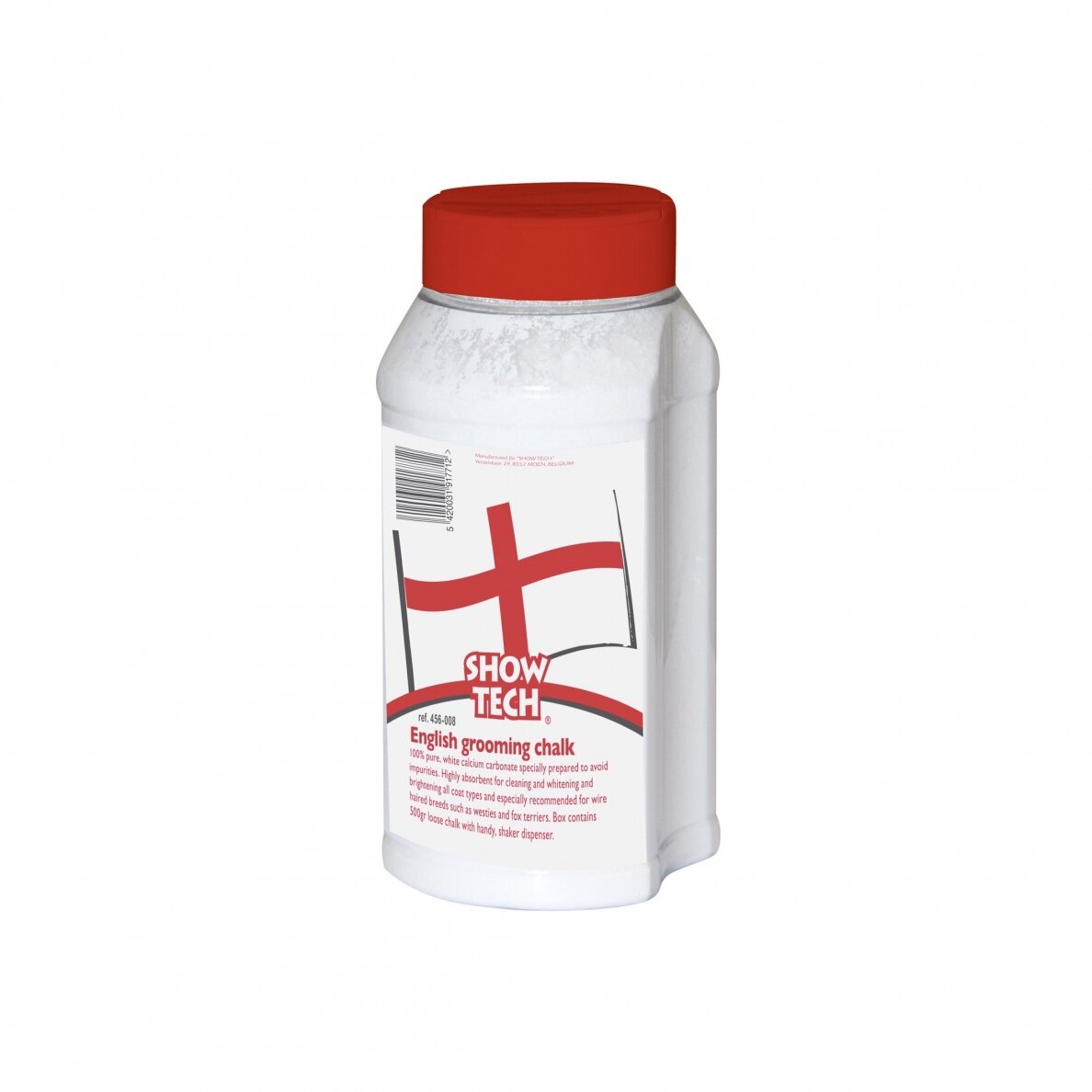 Show Tech English Grooming Chalk 400 gr pudra trimingavimui Show Tech English Grooming Chalk 400 gr pudra trimingavimui